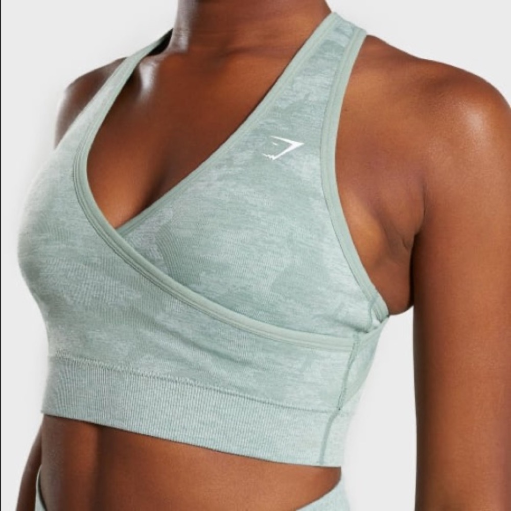 Gymshark Camo Seamless Sports bra